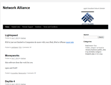 Tablet Screenshot of network-alliance.com